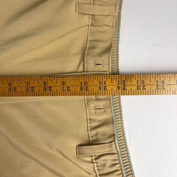 Chubbies Everywear Performance Pants Mens Large Brown Stretch Elastic Waist - Picture 14 of 16